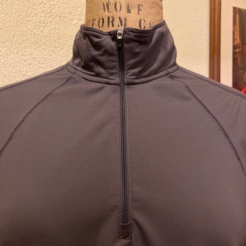 Women's Champion Gray Activewear Half Zip Pullover Top Size XL - Picture 4 of 14
